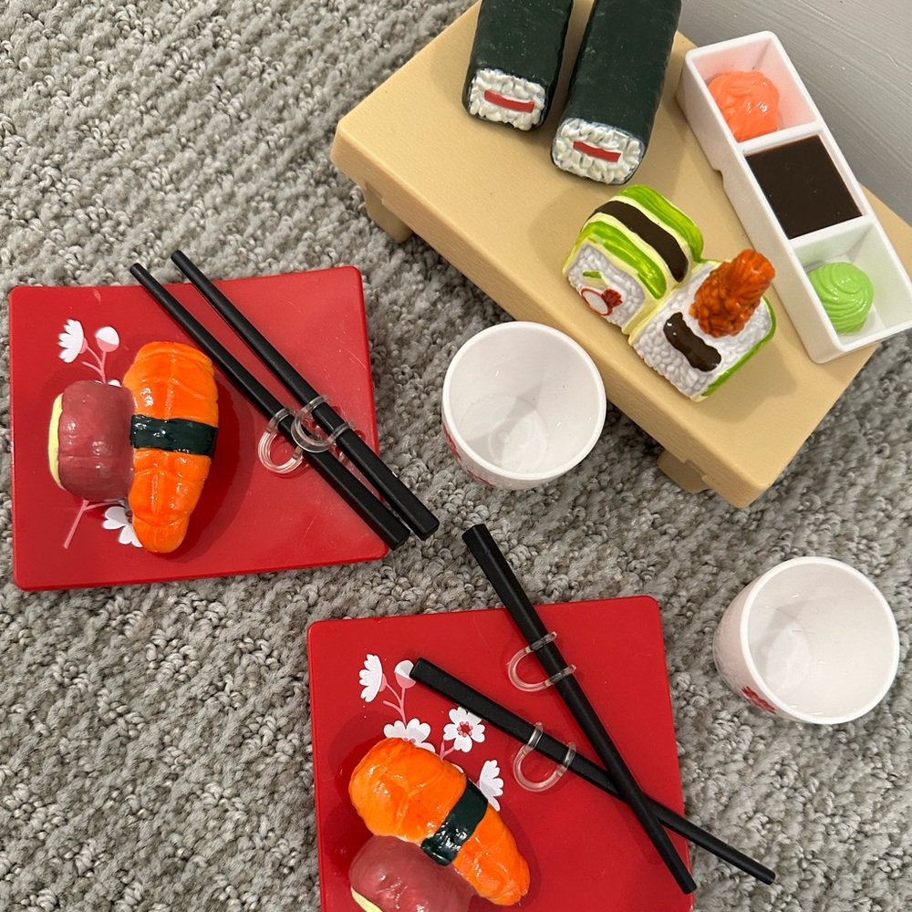 ⭐️American Girl⭐️ sushi set